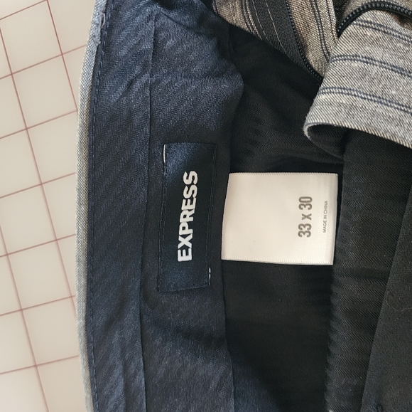 Express belted dress pants - Picture 2 of 3